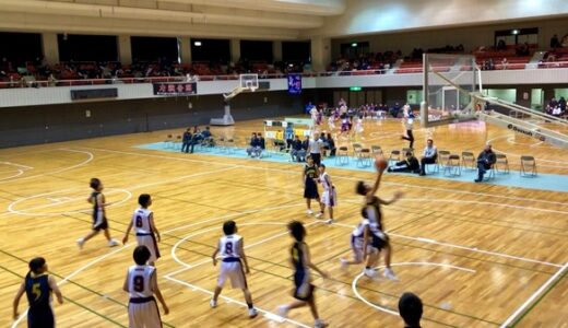 【速報】全関西中学生バスケ大会に、ご近所の高取北中学校女子バスケ部が初出場で善戦！