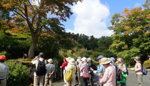 【自由参加・無料】9月19日に、ひろしま遊学の森 広島県緑化センターで秋の気配を探す「9月の自然探勝」があるみたい。