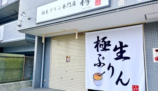 【テレビに登場】4/23(火)安佐北区亀山にオープンした｢極生プリン専門店 欅｣(けやき)が本日放送の『イマナマ!』に登場するみたい。